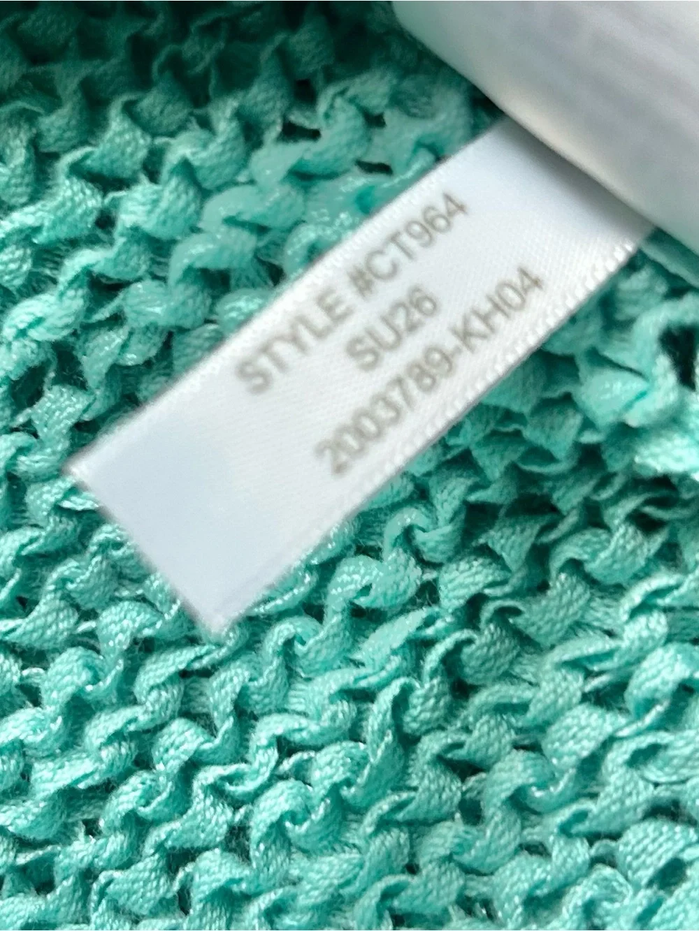 J.Crew Montauk Pullover Crewneck Sweater Top in Liquid Teal Medium M